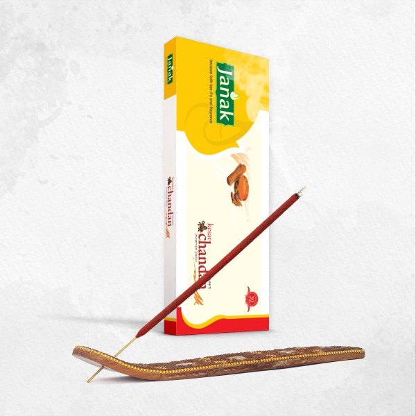 Janak Keshar Chandan Incense Sticks 100gm