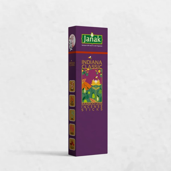 Janak Classic Bambooless Indiana Dhoop Sticks