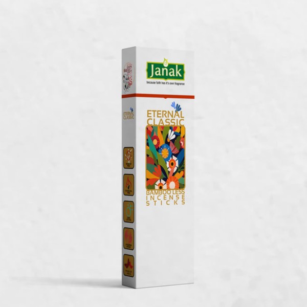 Janak Classic Bambooless Eternal Dhoop Sticks